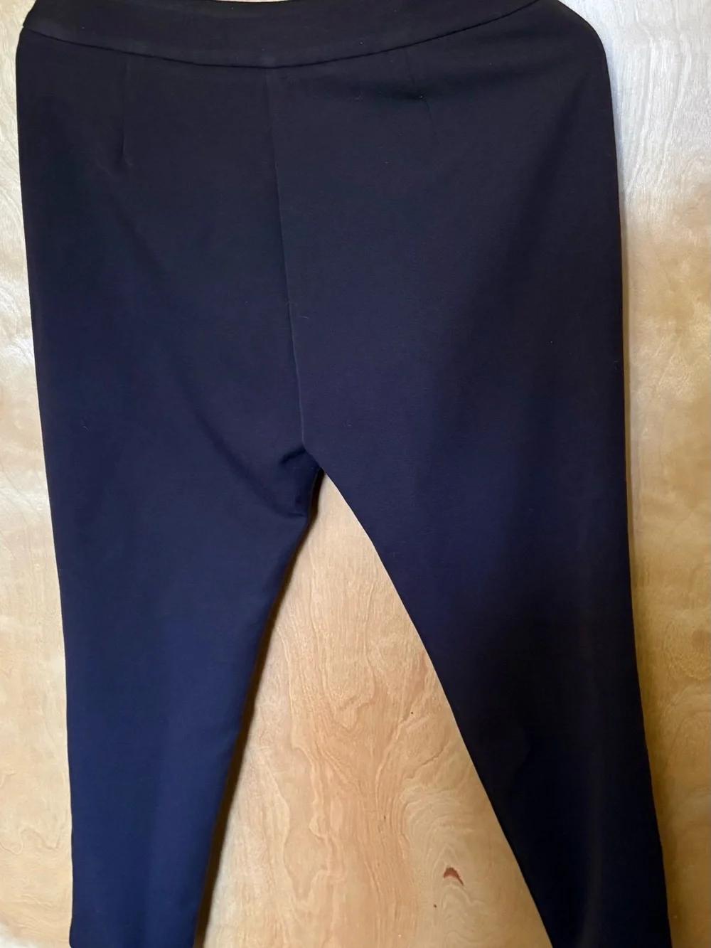 Ellen Tracy Black Slim Ponte Pull-On Pants